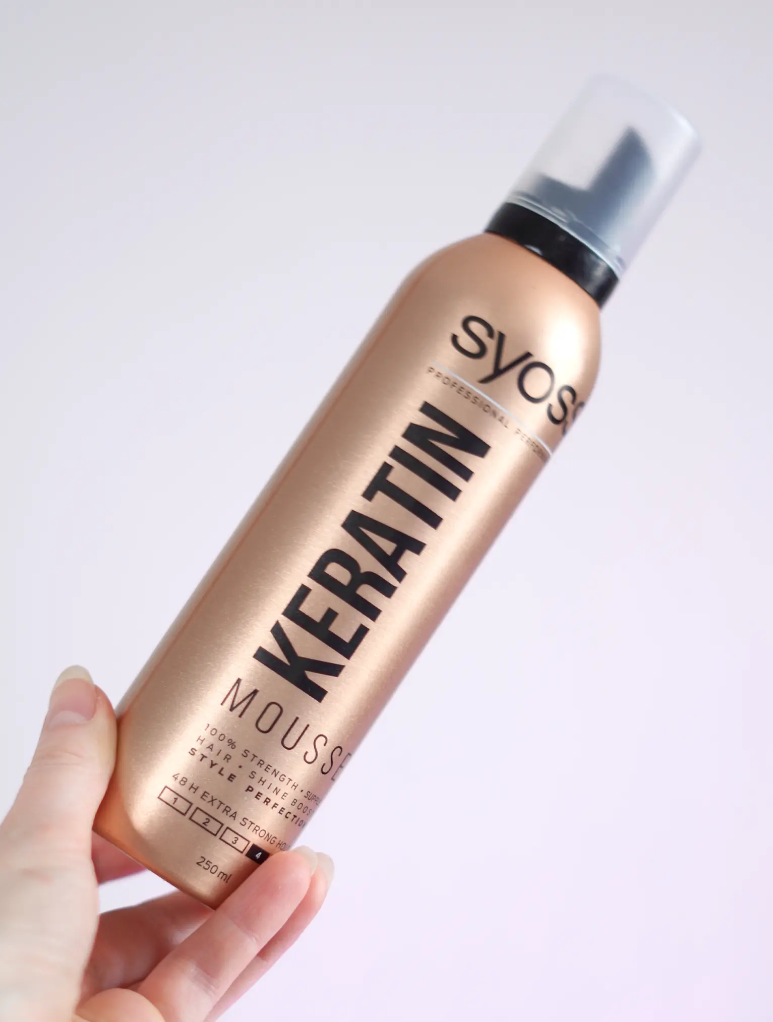 Syoss Keratin Mousse hair mousse with proteins review