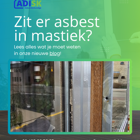 Zit er asbest in mastiek?