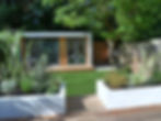 courtyard garden modern garden design
