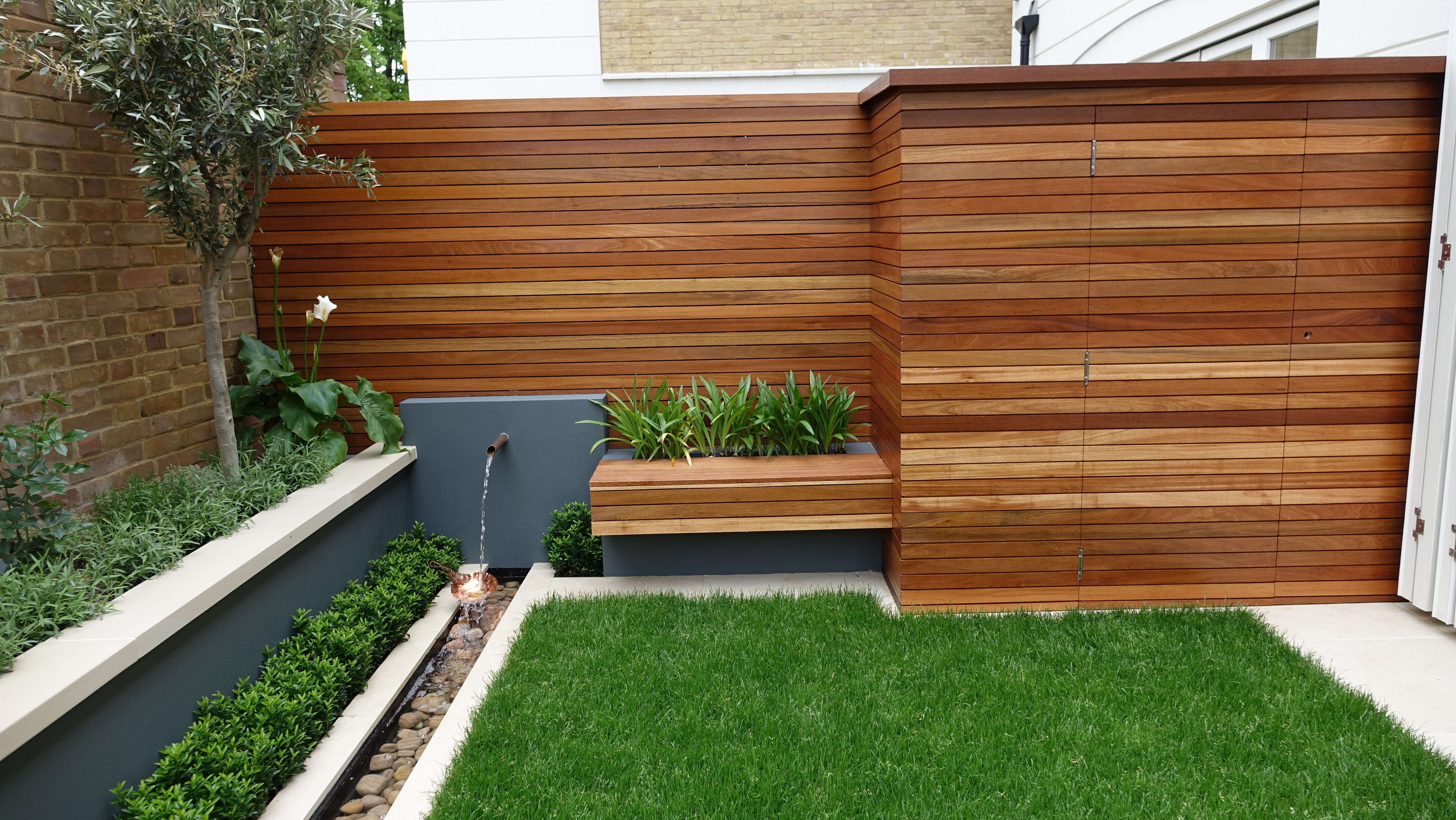 modern garden design london