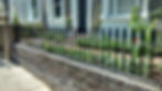 front garden metal edwardian victorian rail and gate london
