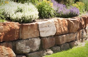 Variegated Boulder Retaining Wall Charlotte NC