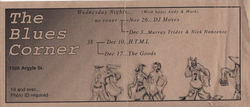 1997  Blues Corner gig flyer (HTML - hali turntable massacre ltd)