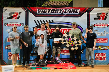 ONE Zee Tee's Dash Series, Four drivers still alive. One shiny plate to hoist