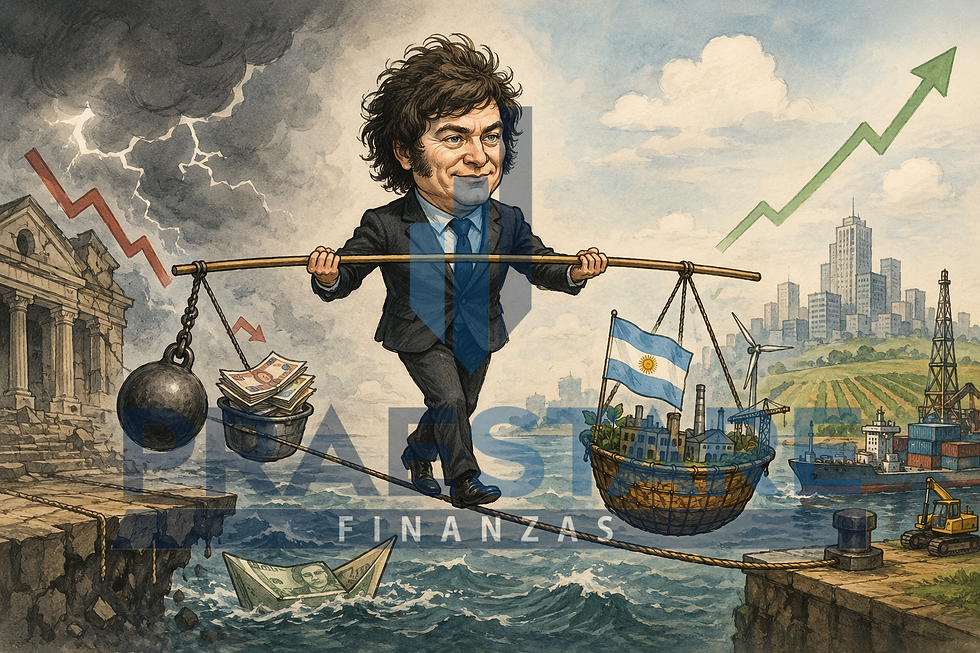 Milei ajusta su plan económico: menos restricción monetaria, más crédito e inversión. Claves del nuevo escenario argentino para 2026.