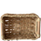 Thumbnail: Geflochtener Naturkorb mit Holzgriffen von innen