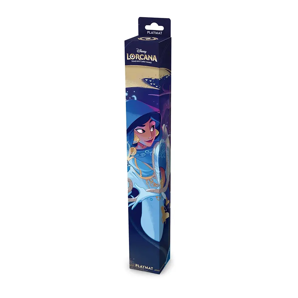 Thumbnail: Disney Lorcana Whispers In The Well Jasmine Playmat – trading card game playmat