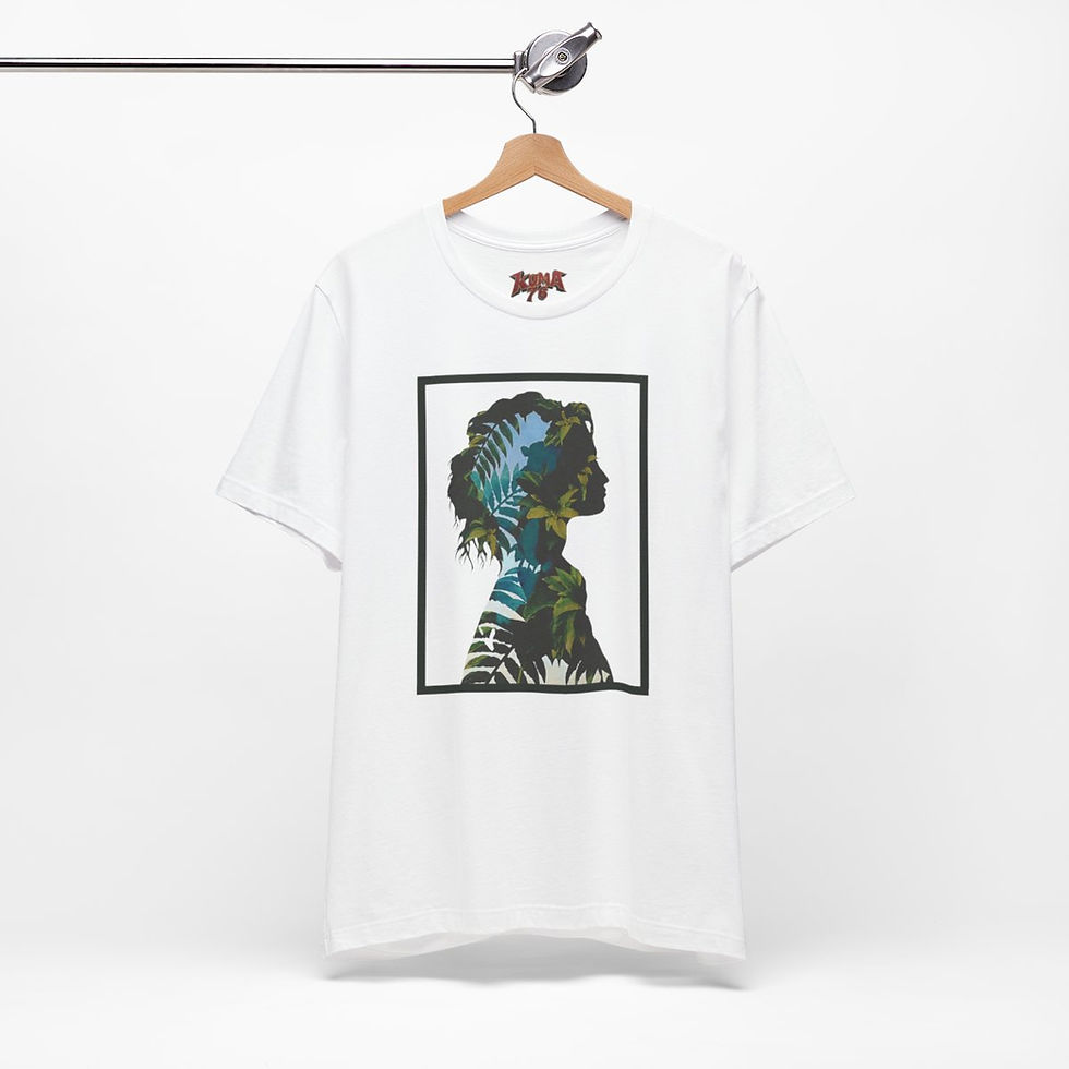 Thumbnail: Adults Shirt - Island Escape Portrait 2 - Men/Women Jersey Short Sleeve Tee