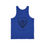 Thumbnail: Unisex Jersey Tank - Polynesian Shield (BACK) Logo (FRONT) 