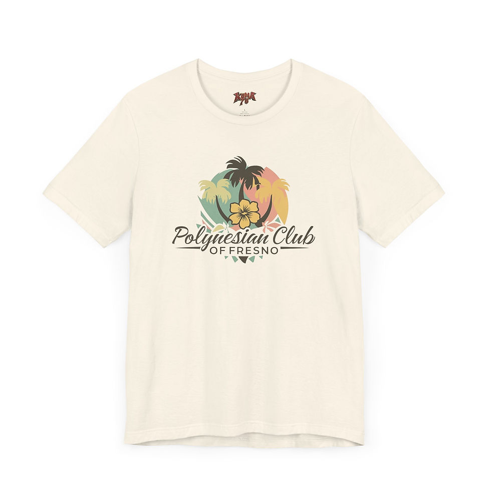 Thumbnail: Adults Polynesian Club Apparel - Palm Trees - Men/Women Jersey Short Sleeve Tee