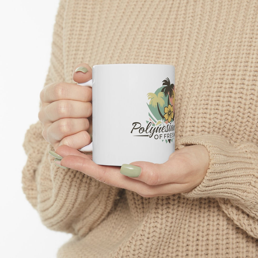 Thumbnail: Polynesian Club of Fresno Ceramic Mug 11oz