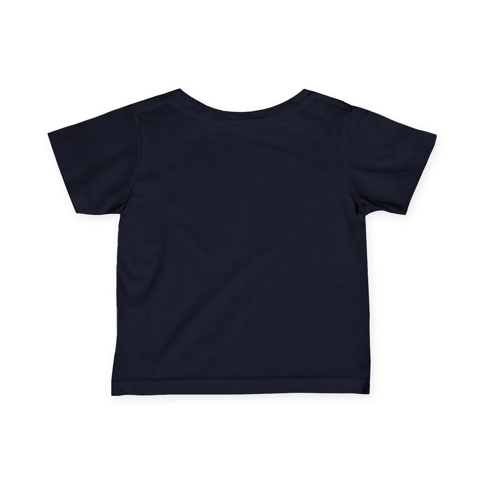 Thumbnail: Infant Fine Jersey Tee - No Te Here O Te Hiro'a Logo White