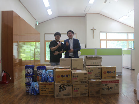 최현진 요한 형제님 물품 후원