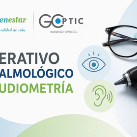 Cuida tu salud visual y auditiva: inscríbete en los operativos en tu Site en agosto
