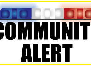 Community Alert!  Burglary Awareness