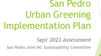 San Pedro Urban Greening Plan Presentation from Sept. 2023