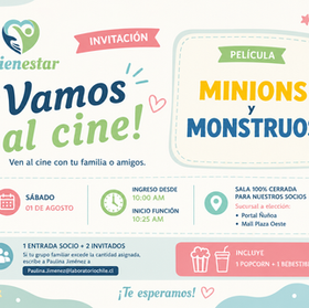 Vamos al cine con Bienestar