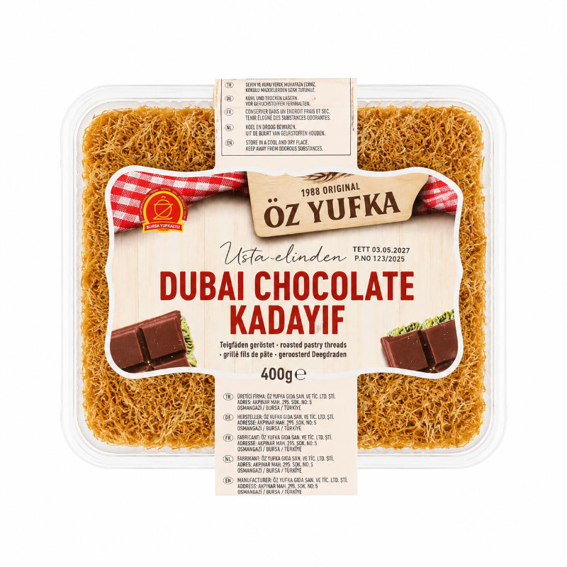 Öz Yufka Dubaï Chocolat Kadayif 400 g