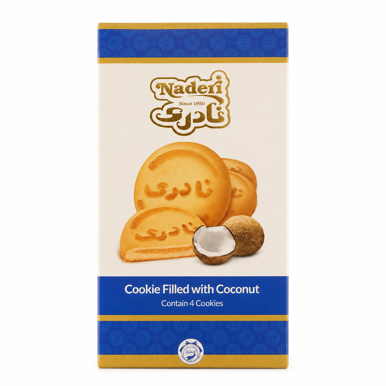 Biscuits au cacao Naderi 200 g