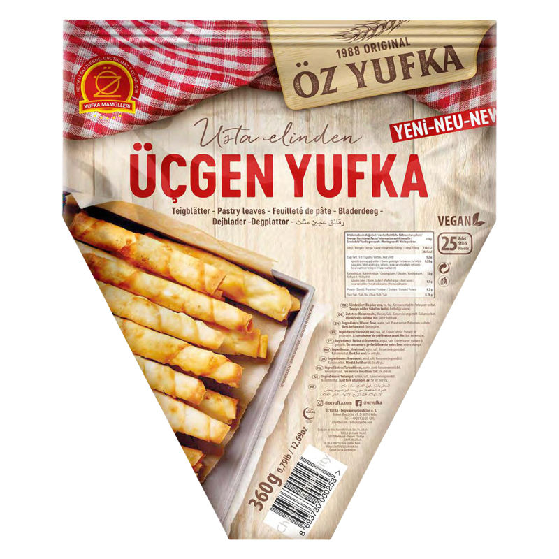 Yufka-Feuilleté.Pâte 360g
