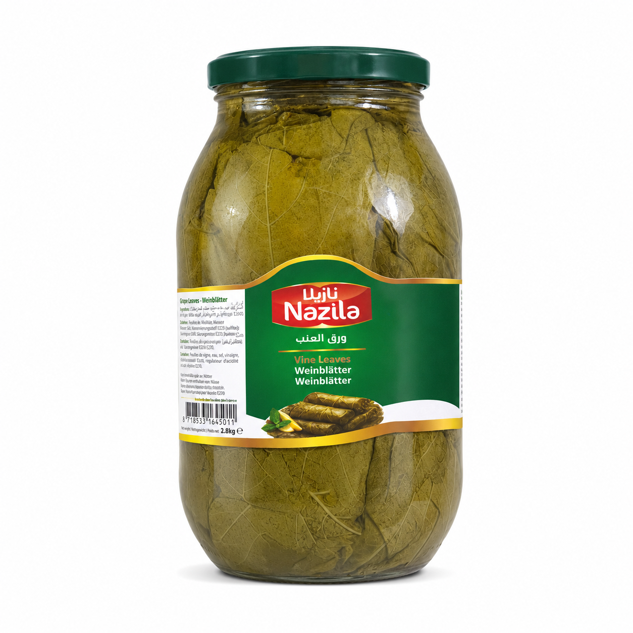 Feuilles de vigne Nazila 2,8 kg