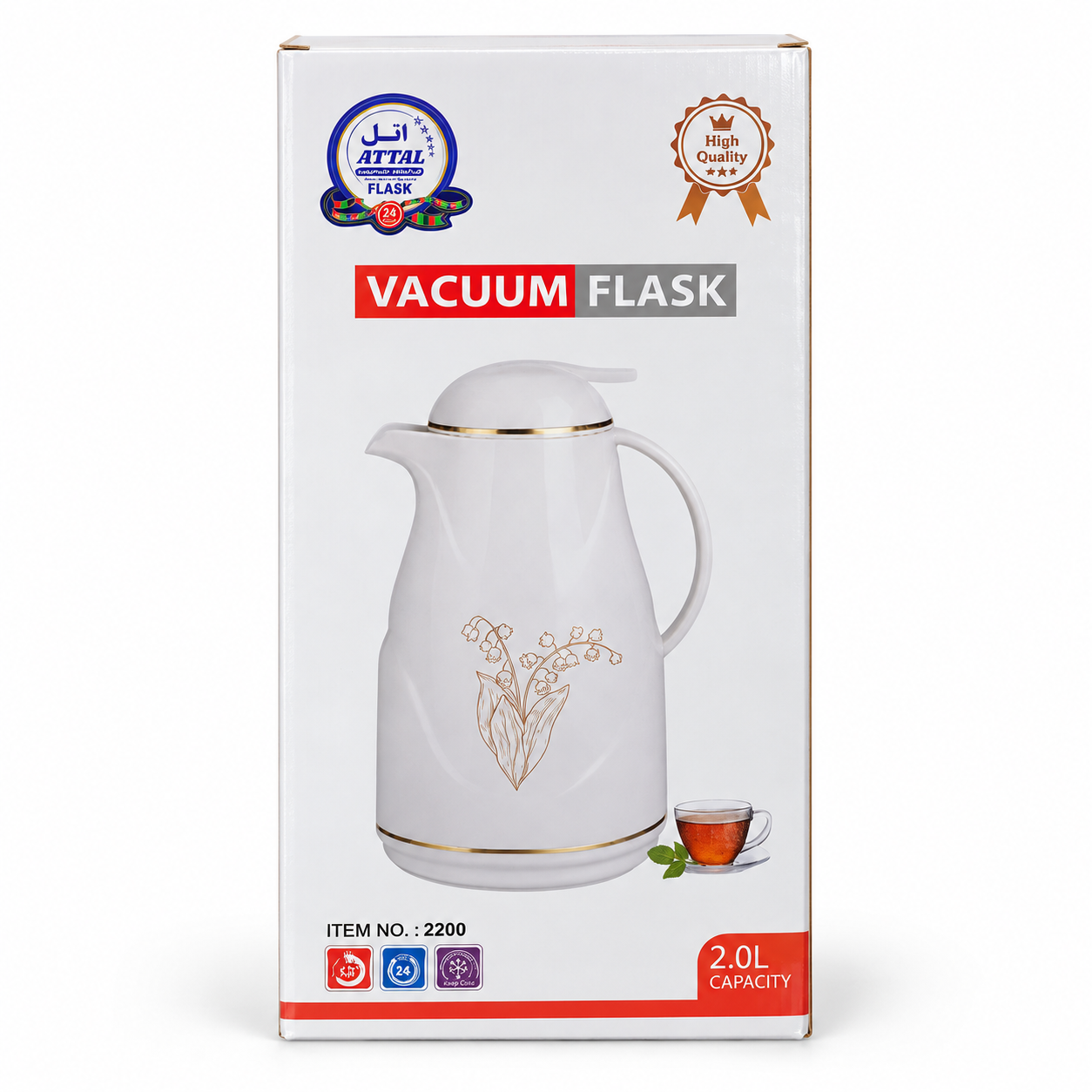 Bouteille isotherme 2 L