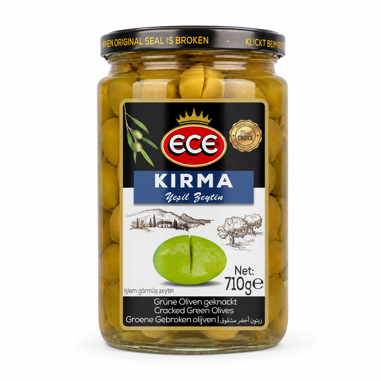 زیتون سبز خرد شده ۷۱۰ گرم