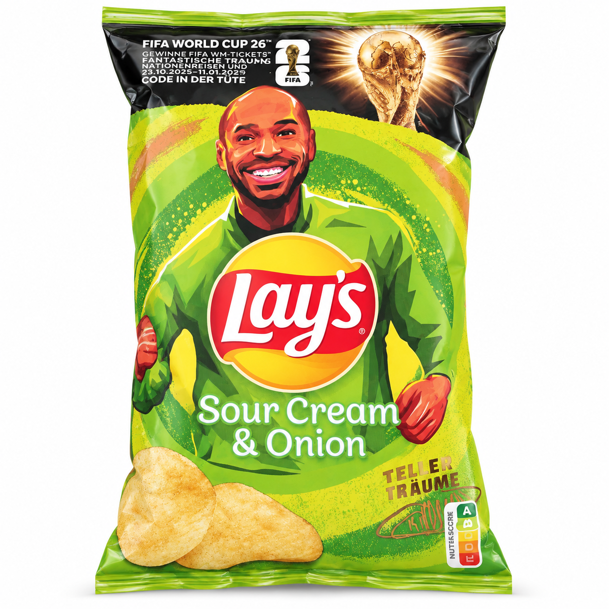 Chips Lay’s crème aigre et oignon 150 g