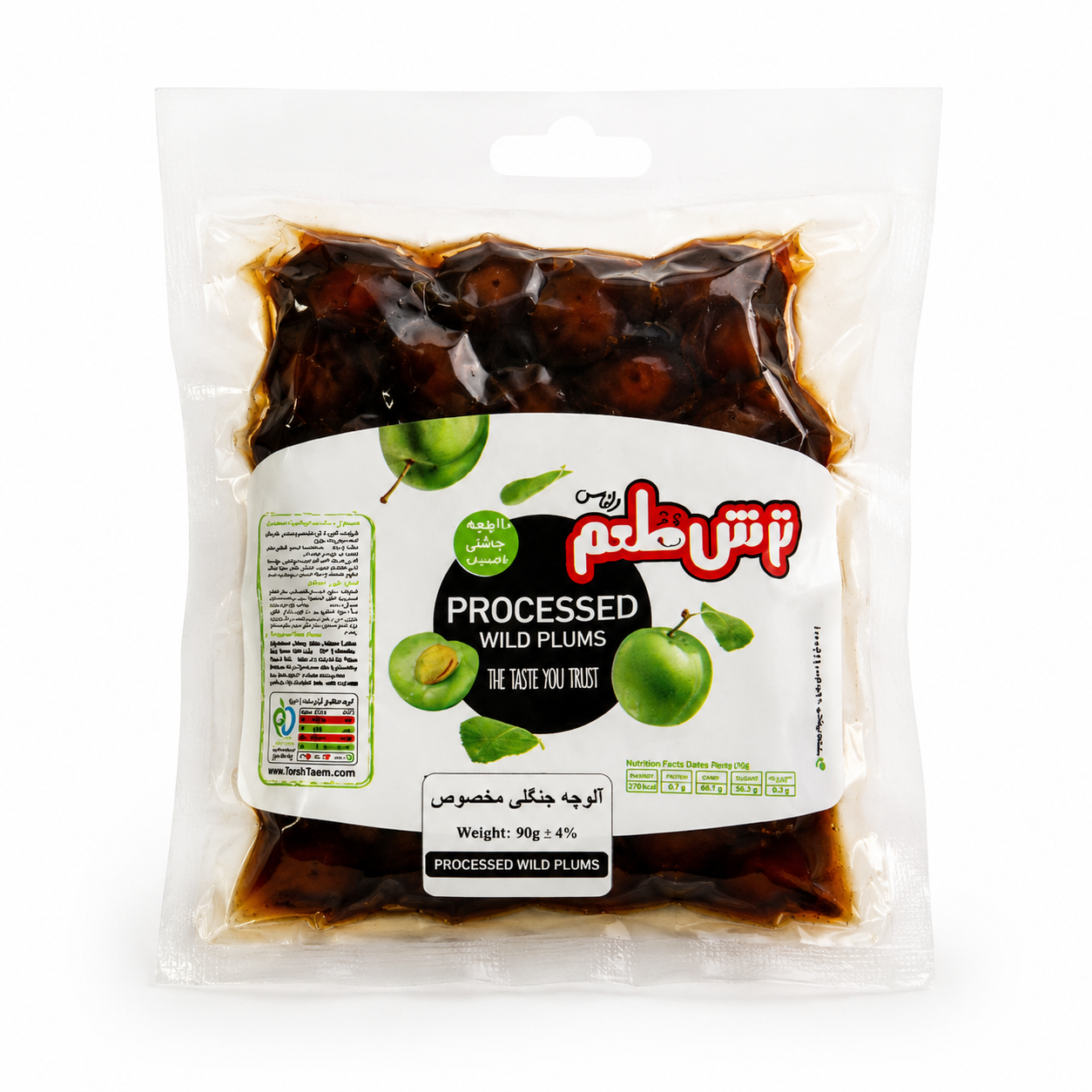 Prunes sauvages Torsh Team 90 g
