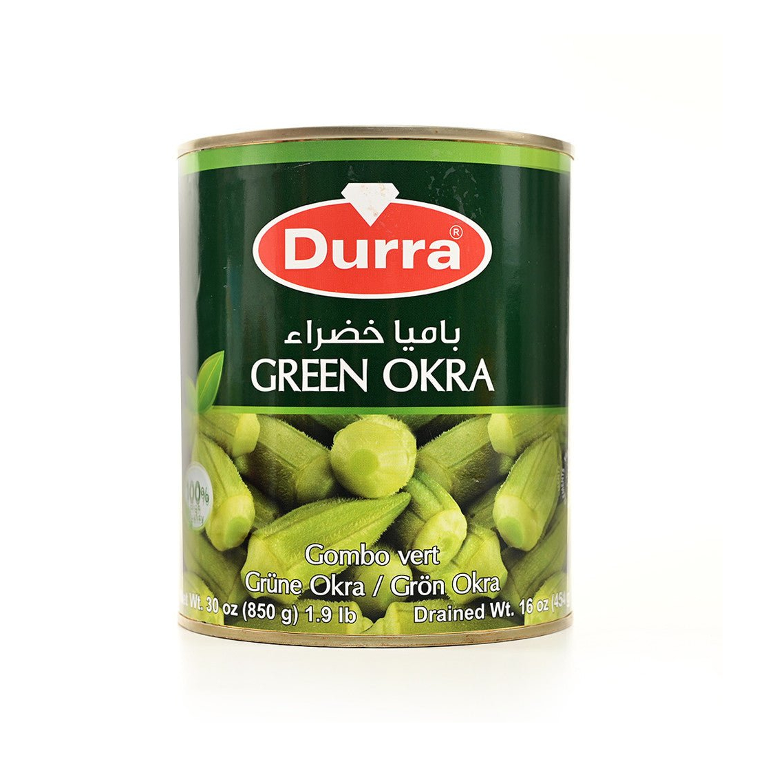 Durra Zelena okra 850 g
