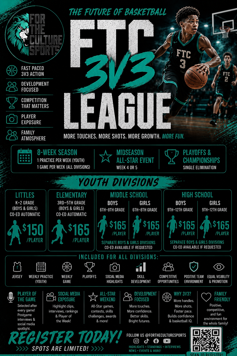 For The Culture 3v3 league