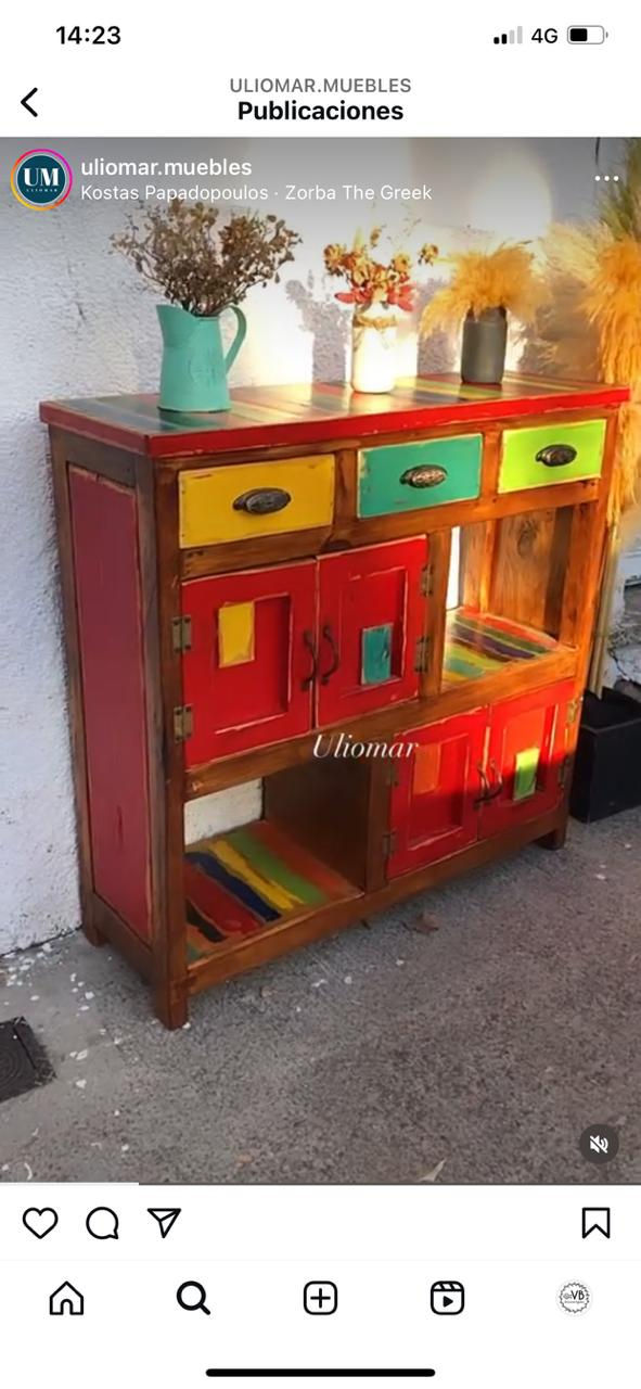 Miniatura: Mueble tv "Cecil" 2,4m
