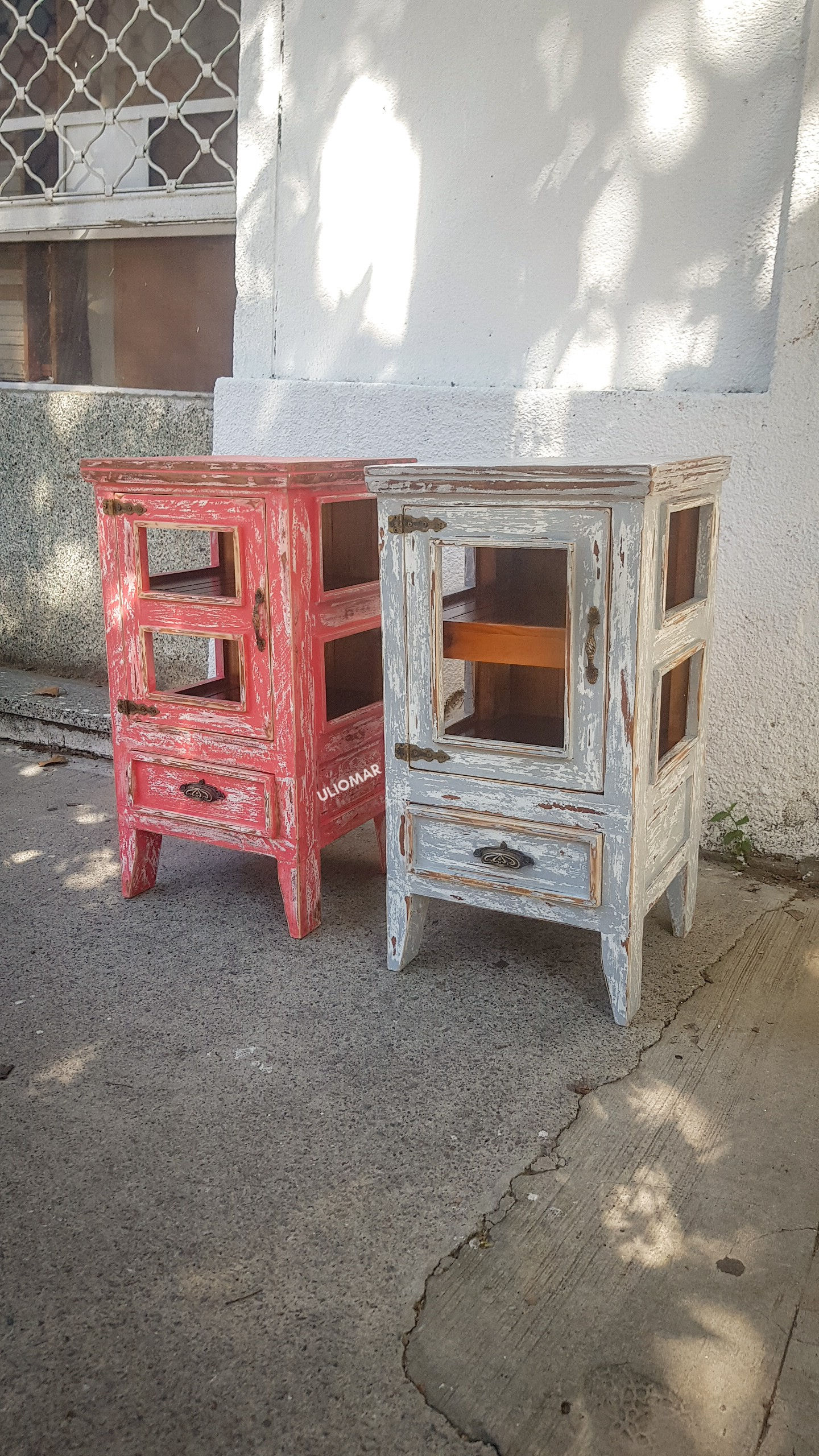 Mesas de luz escandinava vintage