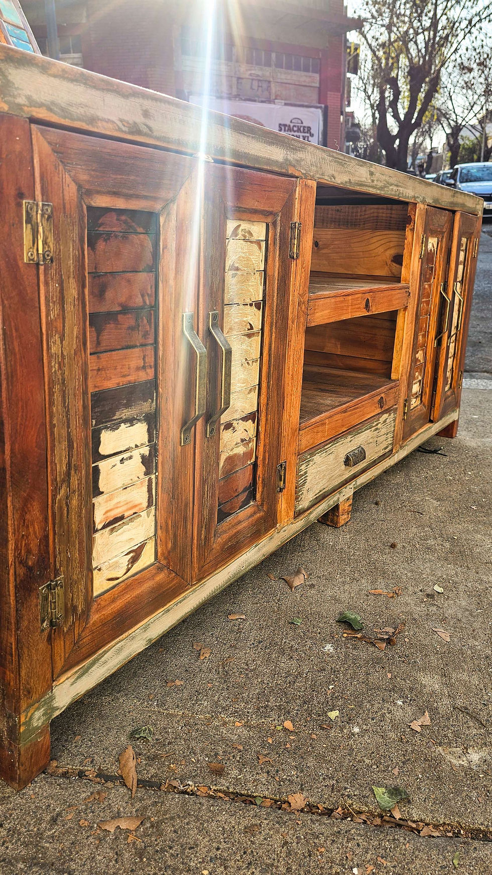 Miniatura: Mueble tv "Alvarez" 1,6m