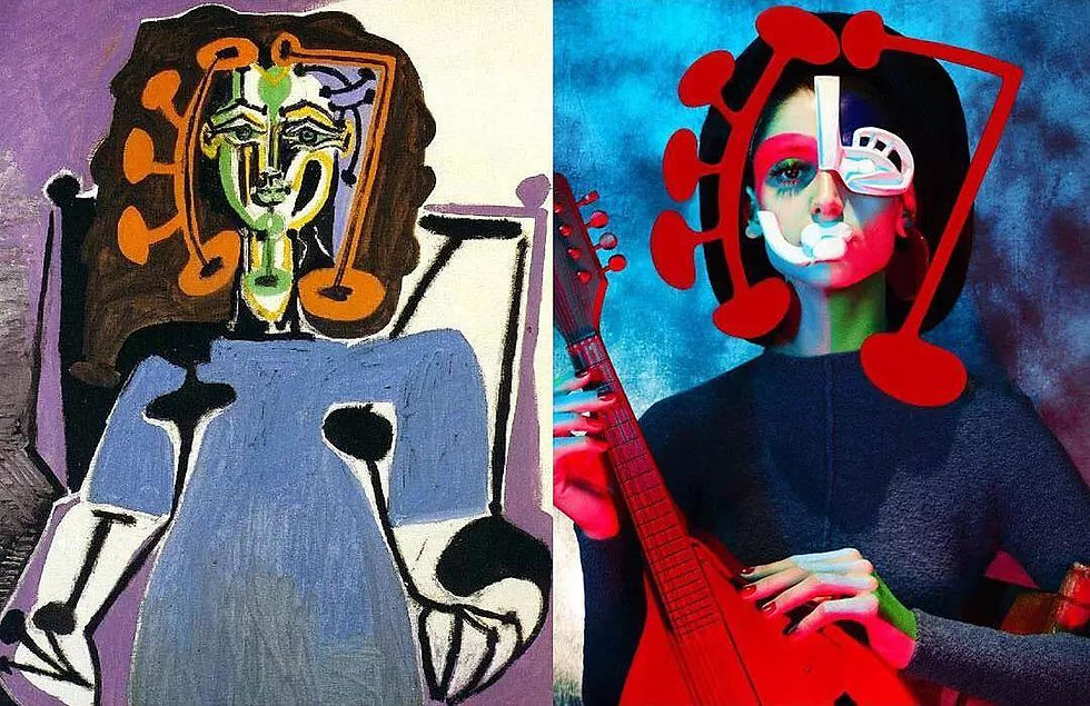 Pablo Picasso, 1949 & Harper, 2015