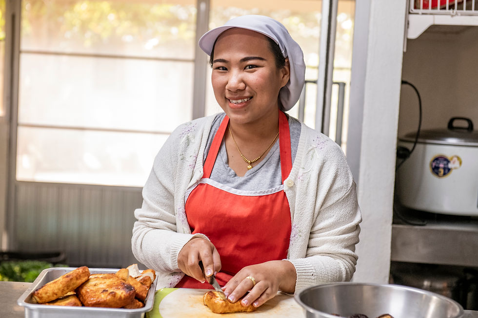 a silhouette of a meditator in an early morning light