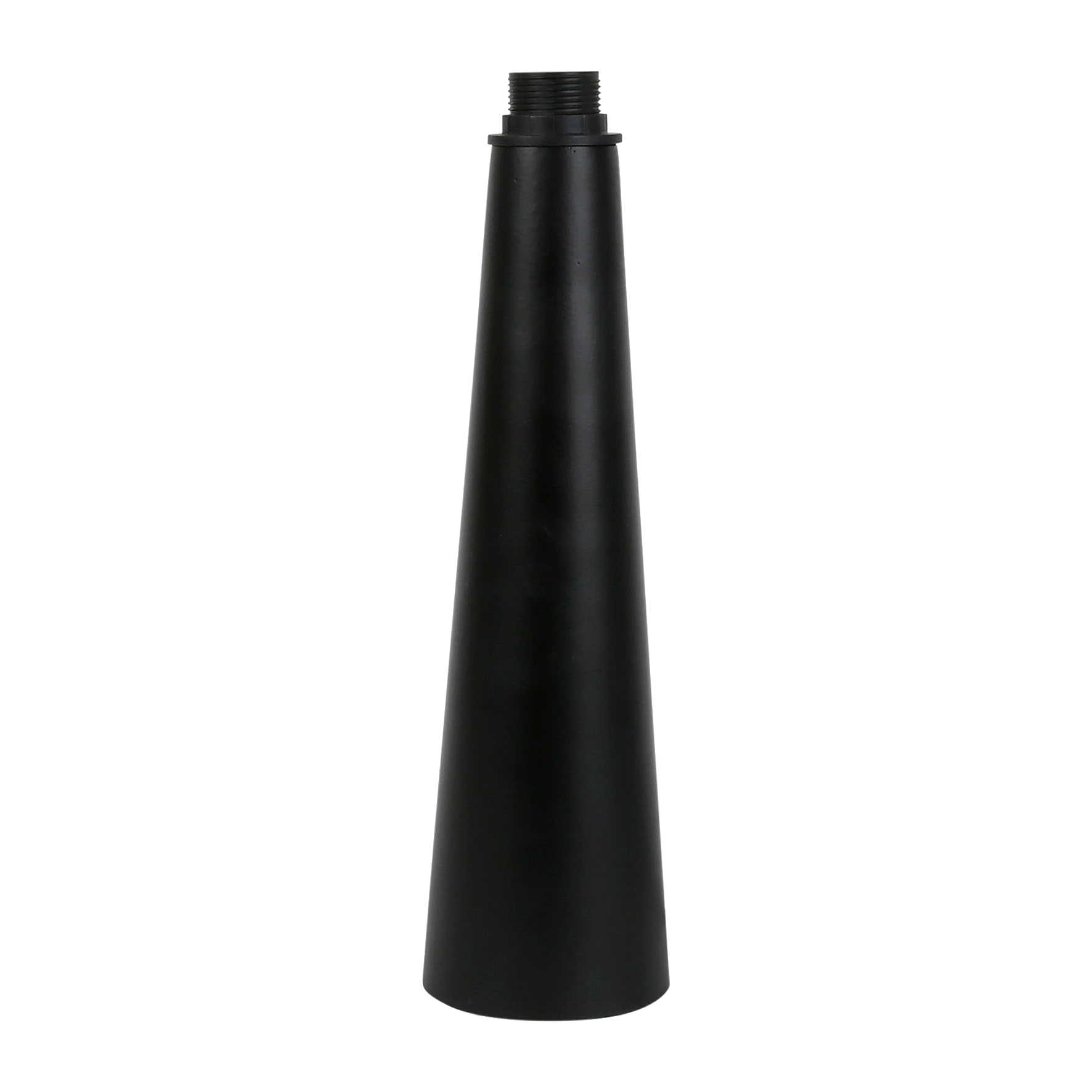 Pied de lampe H 34 cm noir