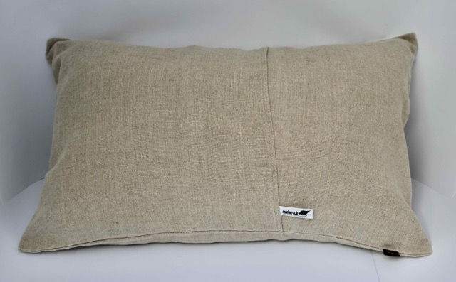Miniature : Bécasseaux sur housse de coussin en Lin