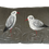 Miniature : Mouettes sur housse de coussin en Lin