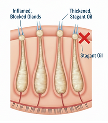 Blocked Meiobium Glands