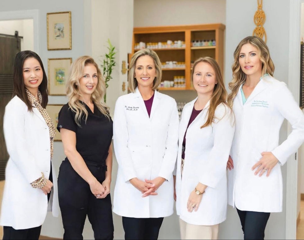Dr Holly Durning and team. Center for Holistic Medicine and Acupuncture St. Petersburg, Florida