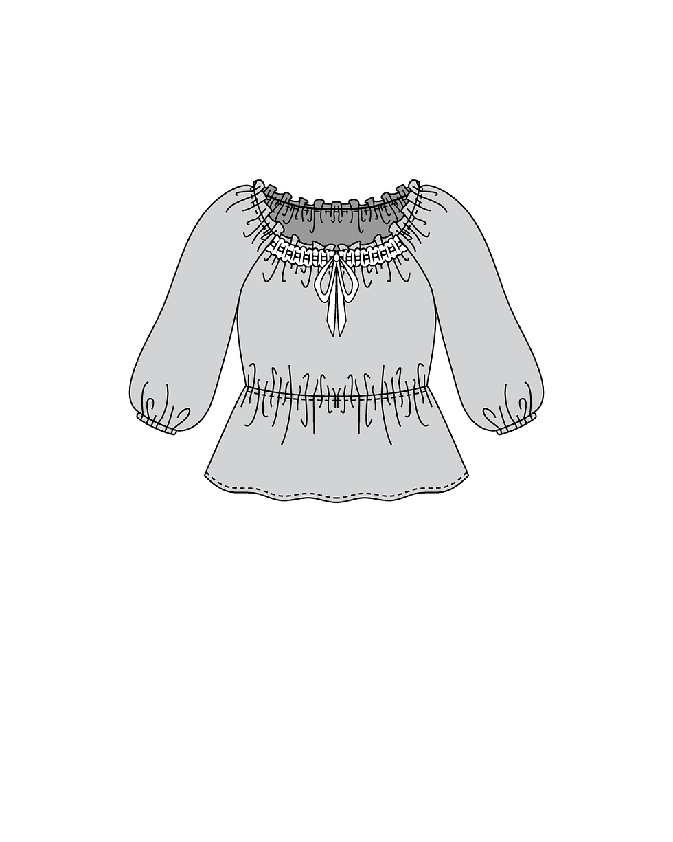 Milkmaid Top