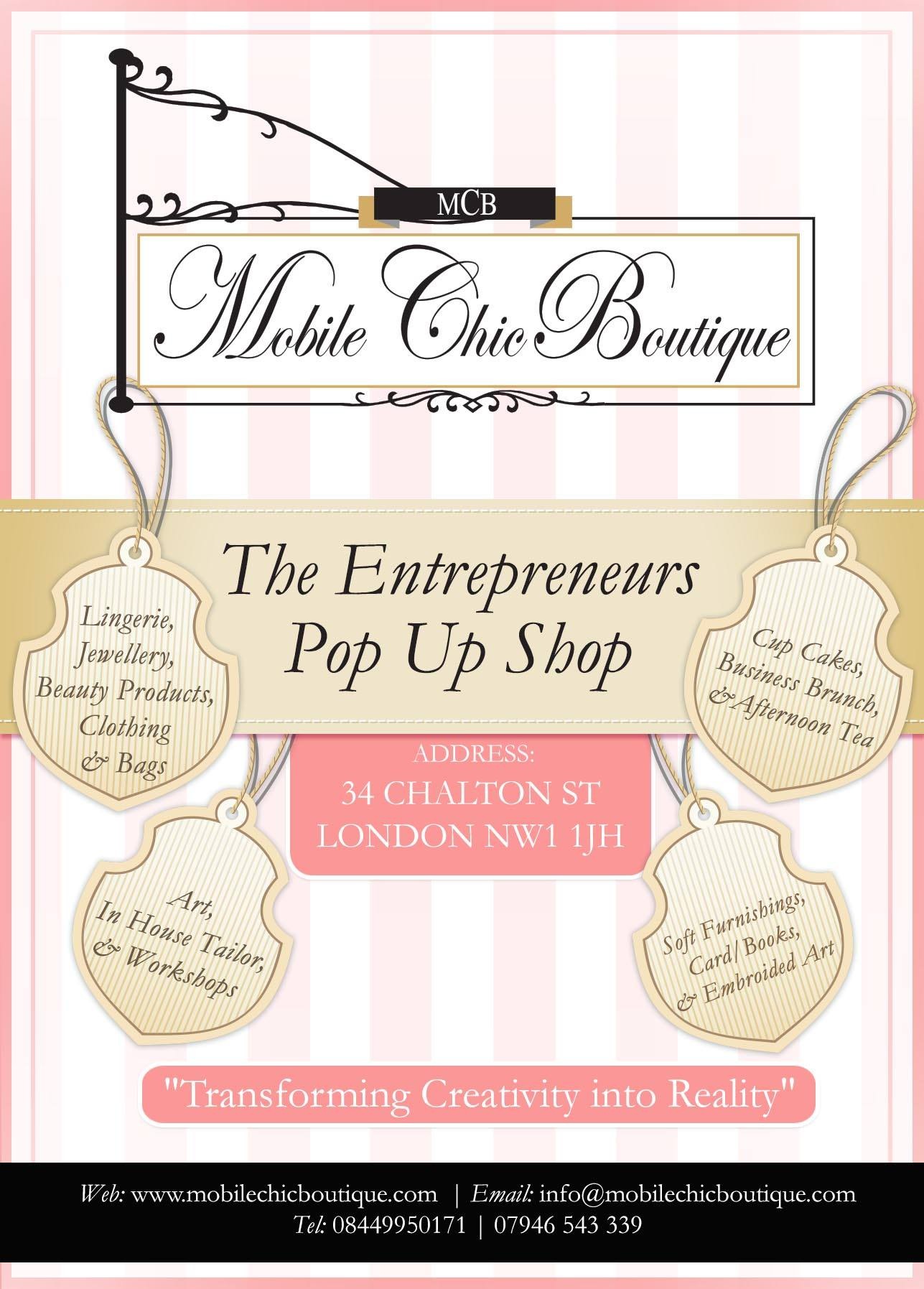 Pop up Shop - Kings Cross