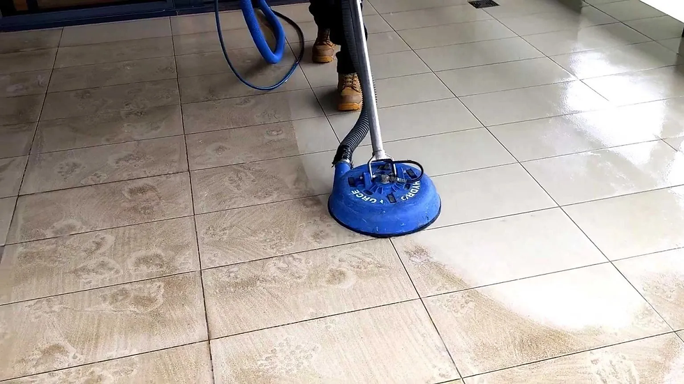 Deep cleaning removes both visible