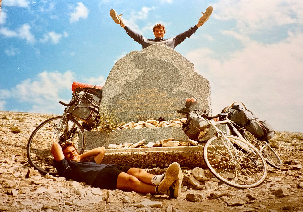 The Mont Ventoux in France in 1983