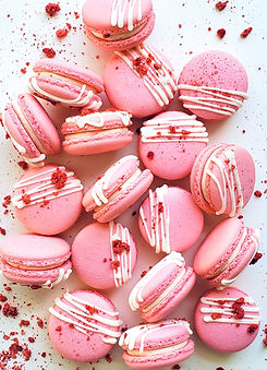 Strawberry Cheesecake Macarons