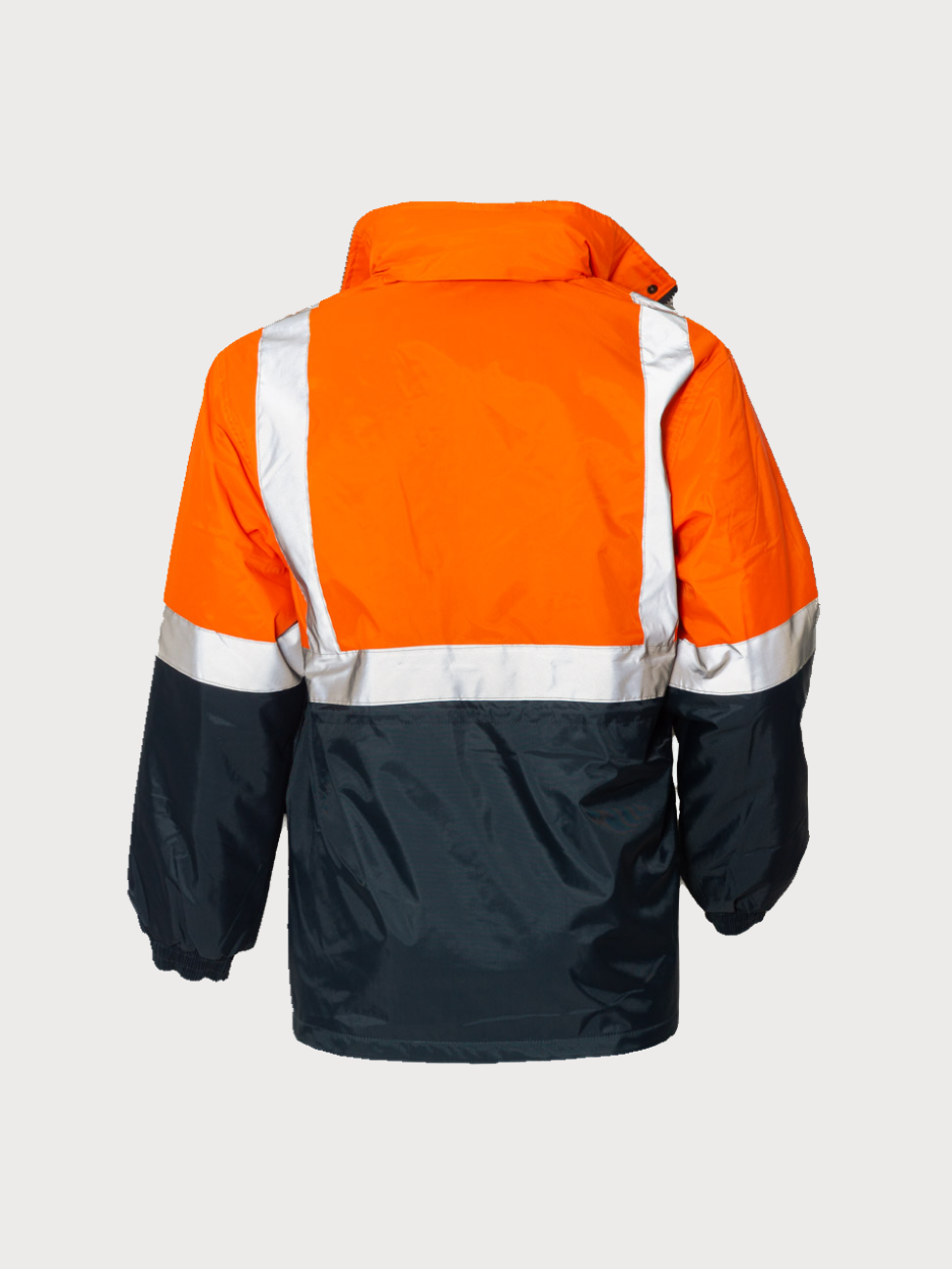 Thumbnail: Ricky™ Typhoon Hi Vis Reflective Waterproof Jacket w/ Polar Fleece Lining