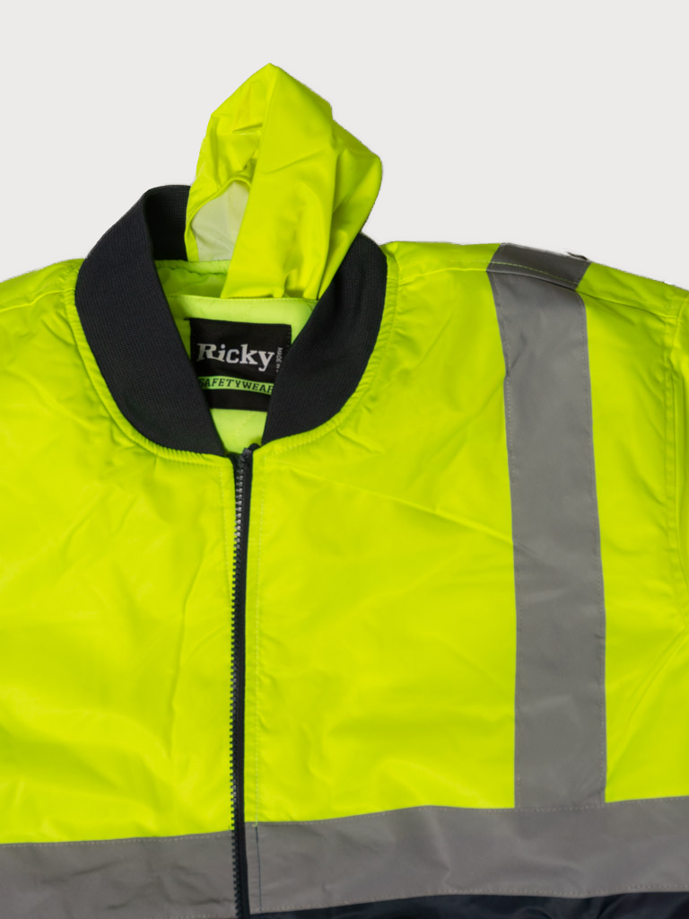 Thumbnail: Ricky™ Taped Hi Vis Weather-Proof Bomber Jacket