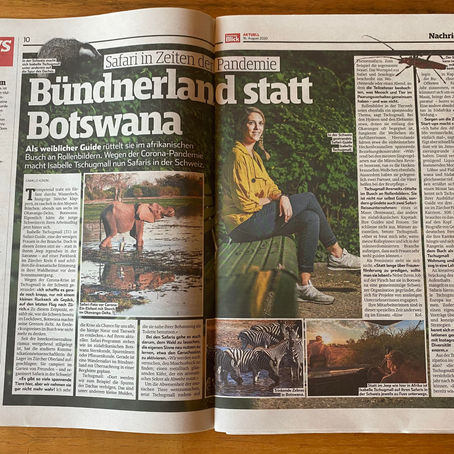 SonntagsBlick Portrait Isabelle Tschugmall