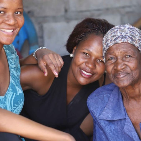 Alterspflege in Botswana während COVID-19